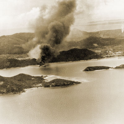 Attack on tanker in Satahib Bay