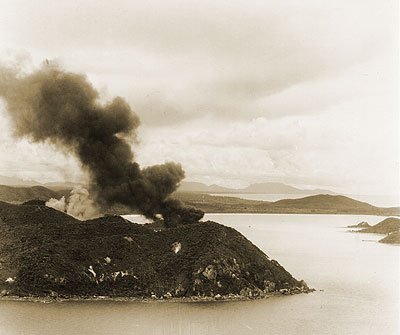 Attack on tanker in Satahib Bay