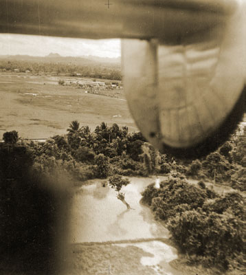 Supply drop to Chumphorn Prisoner of War camp, Thailand