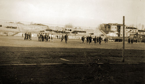Football match against King Farouk's team Cairo December 1941