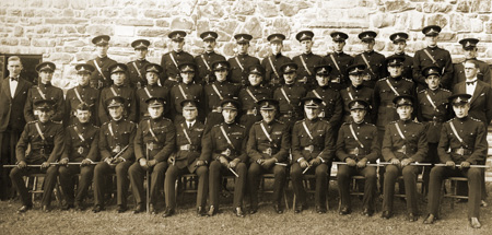 Bolton Artilley officers at Trawsfynydd July 1939