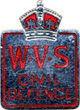Women's Voluntary Service enamel and metal badge