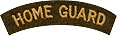 Cloth Home Guard shoulder title