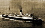 The SS Canterbury on which Ernest escaped from Dunkirk, 29 May 1940