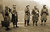 Training on Salisbury Plain winter 1940